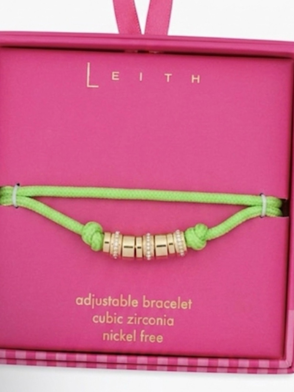 Leith Beaded Nickel Free Adjustable Bracelets